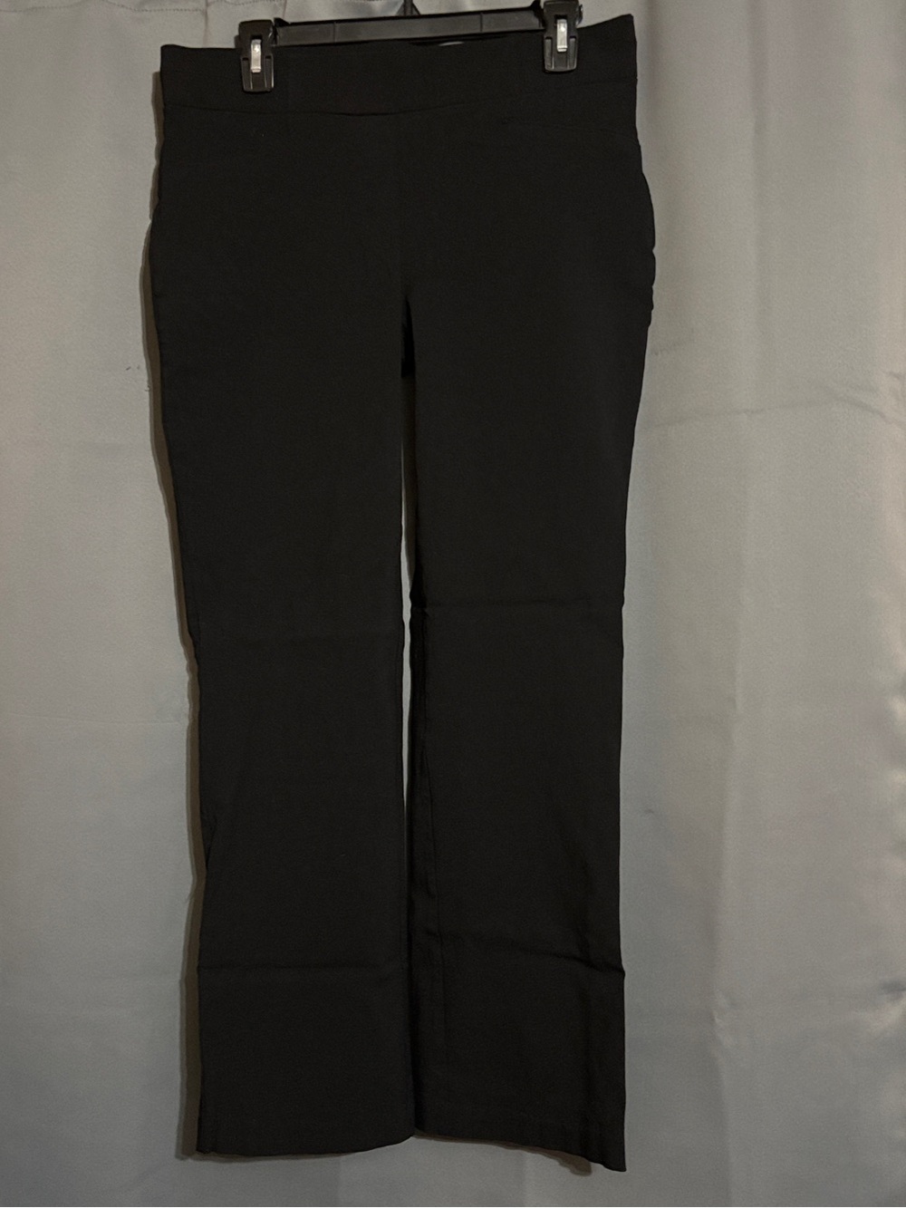 Women’s SAGHARBOR Black Stretch Bootcut Pants size 12